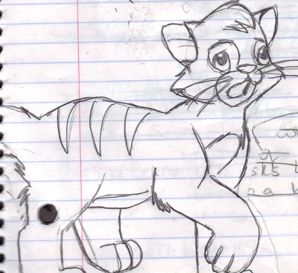 Old Oliver Drawing 1 Sketch
