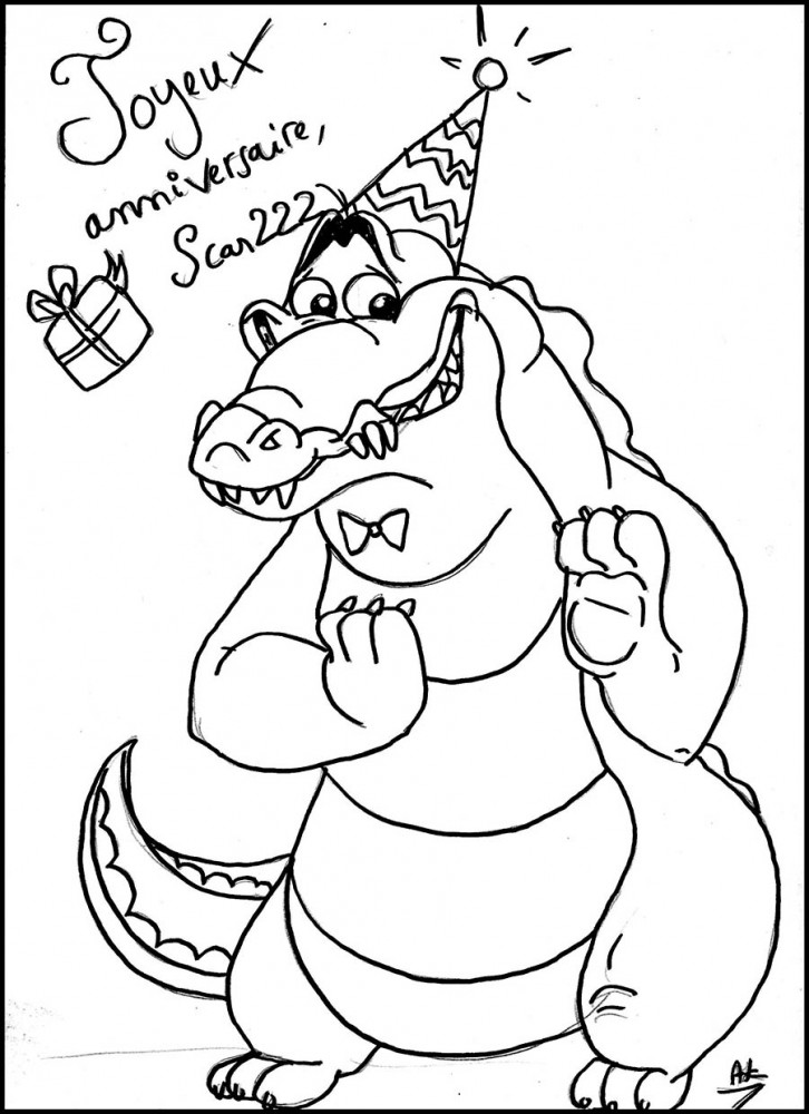 Joyeux anniversaire, Scar222!