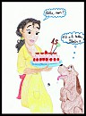 Thème  Bon appetit , le fraisier de Tiana