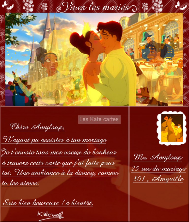 Vive les mariés !!!
