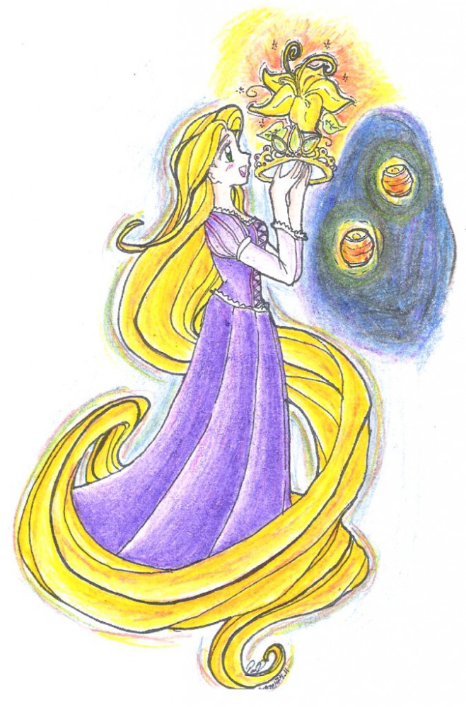 Rapunzel - The Tangled Princess [color]