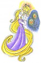 Rapunzel - The Tangled Princess [color]