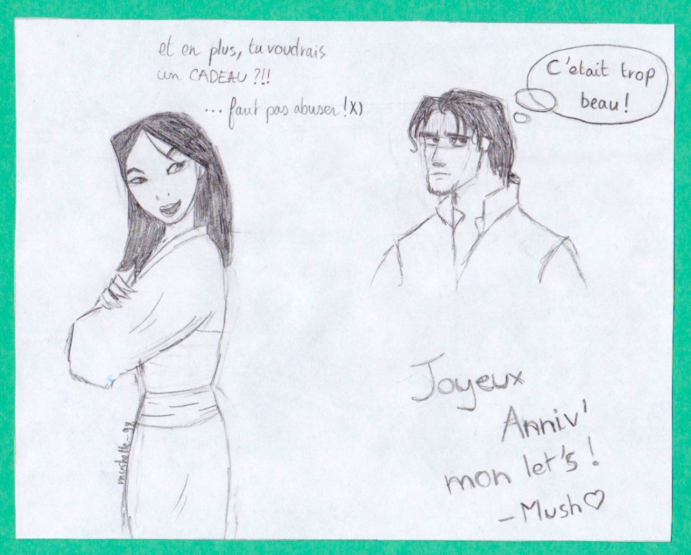Joyeux Anniv' Let's <3 /3