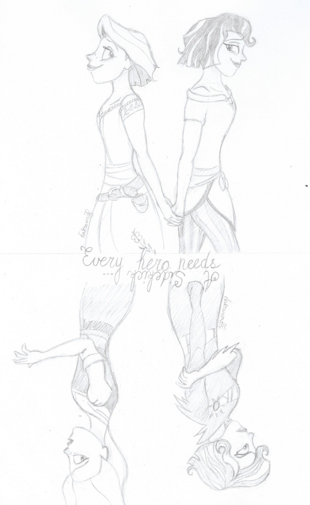 Cassunzel Week - Day 5 : Sun & Moon, Light & Dark