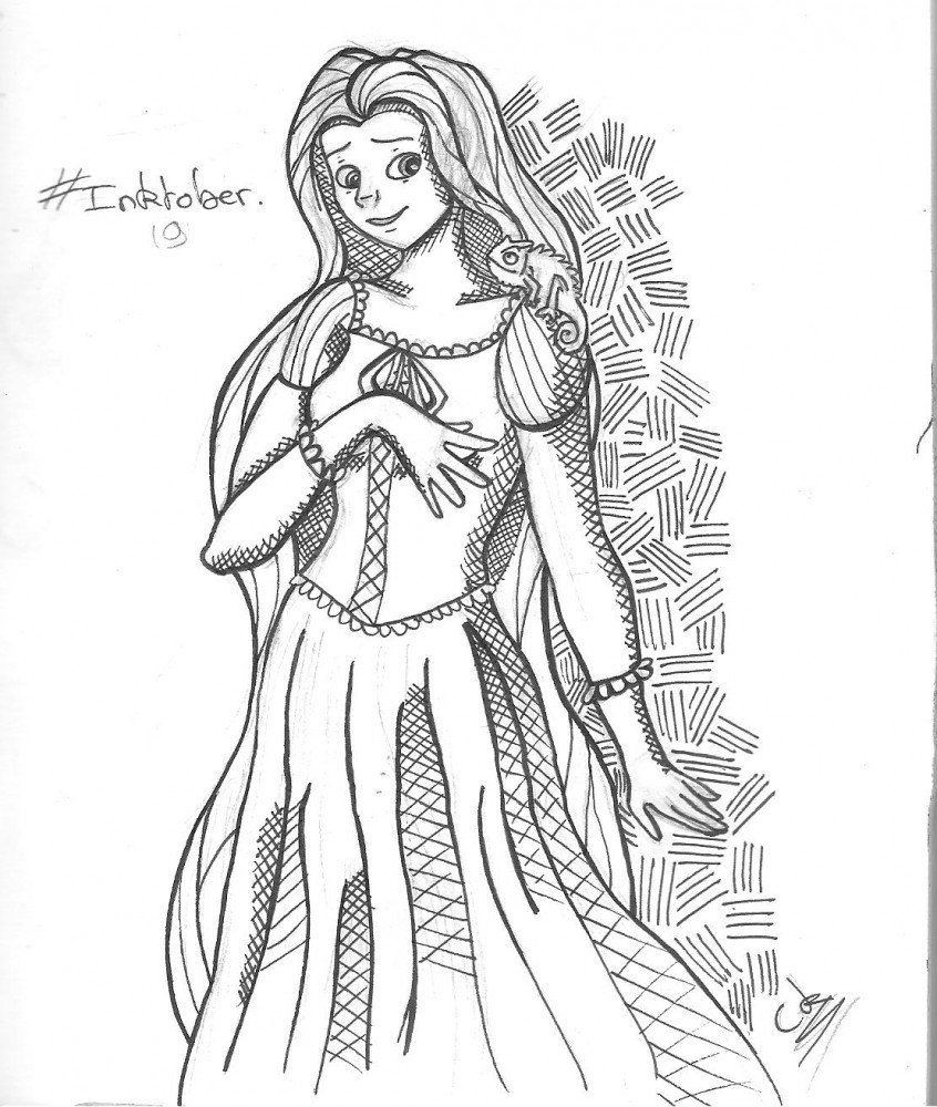 Raiponce-Inktober