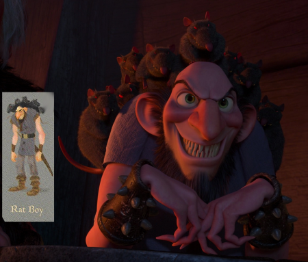 Detail L'homme aux rats