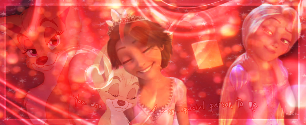 You're a very special person to me...