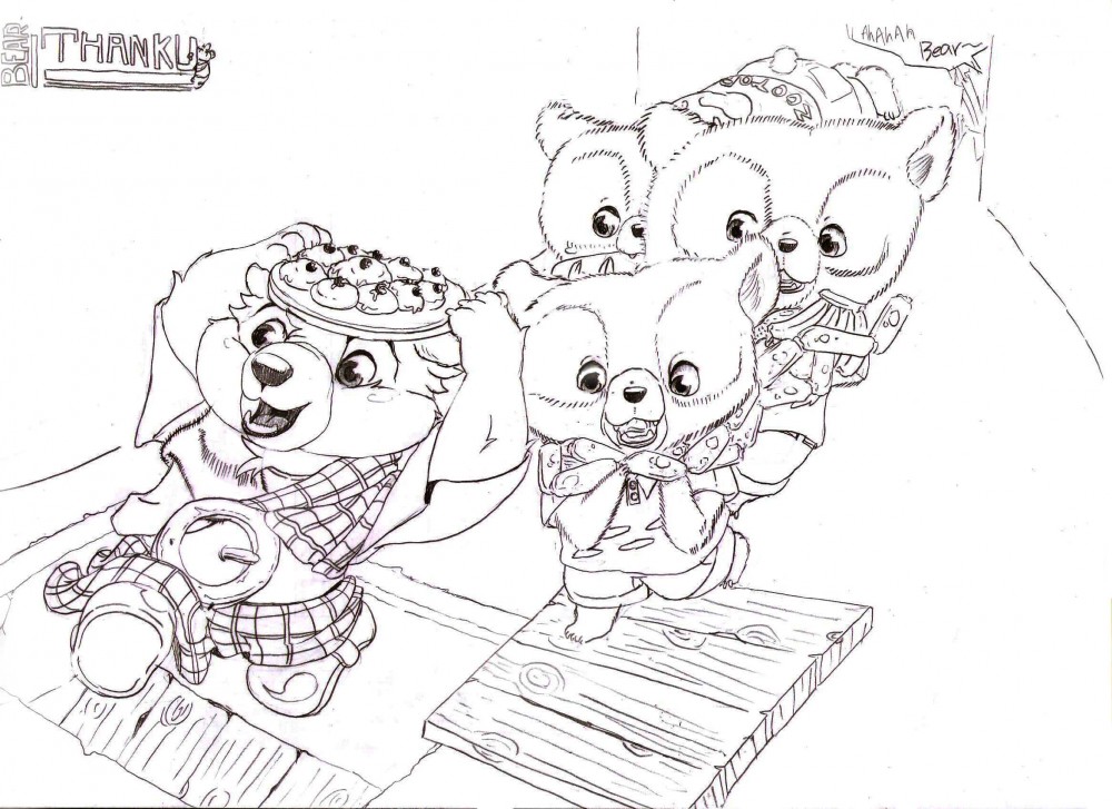 TUbear et Trois bro.