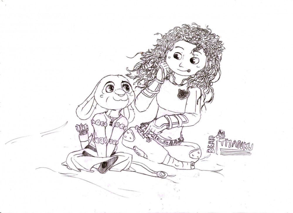Judy and Merida -II