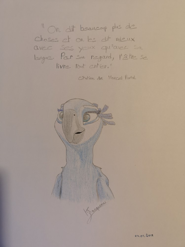 Mes yeux sont envoûtant, heu tes yeux. 2.0