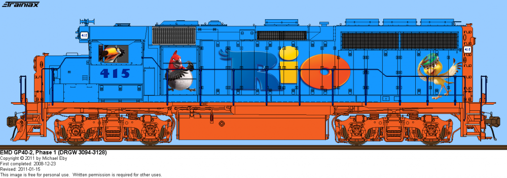 Rio locomotive