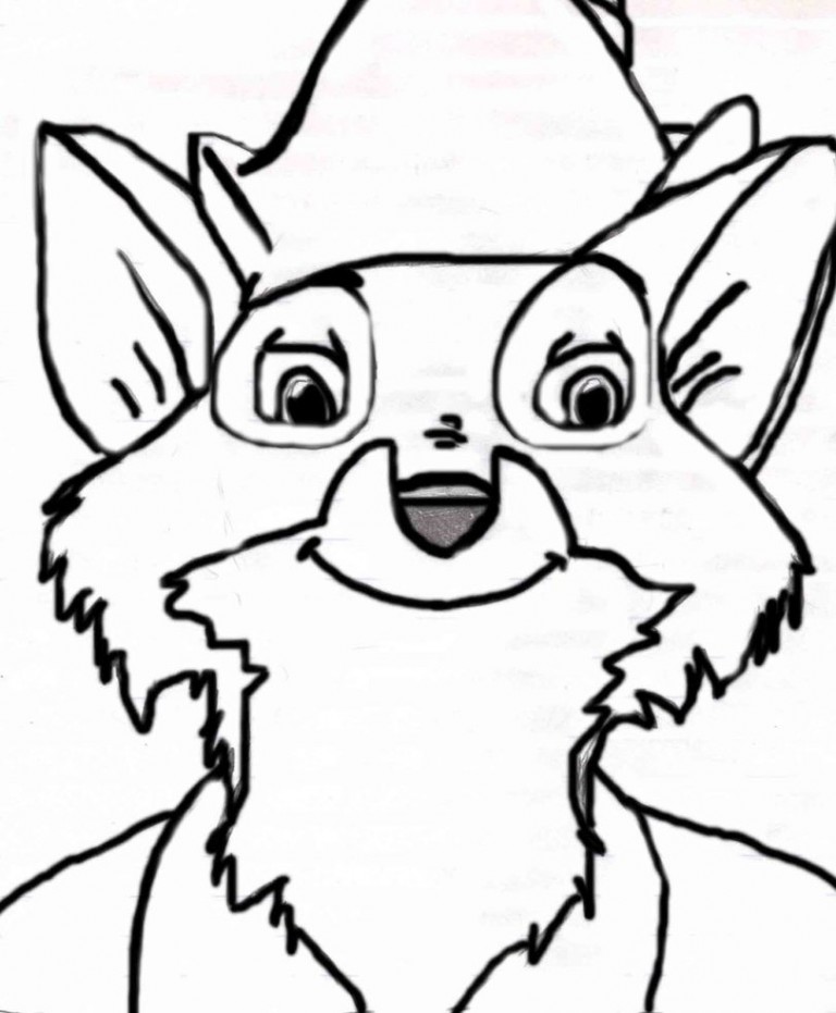 Robin Hood Empty Lineart 1