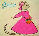 A pic of one of my character, Monica