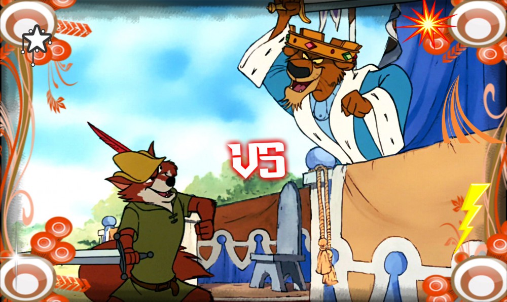 robin hood vs prince john