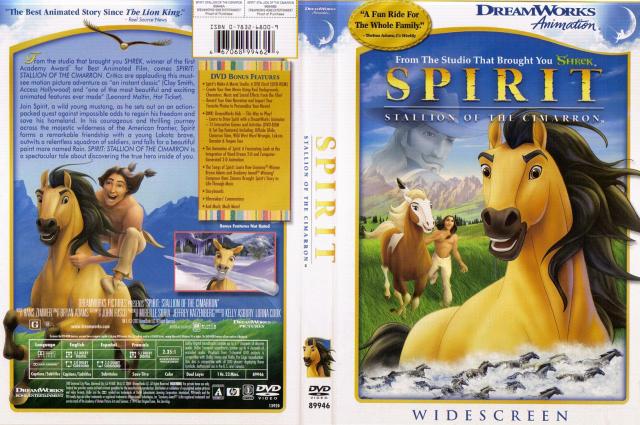 Spirit DVD cover