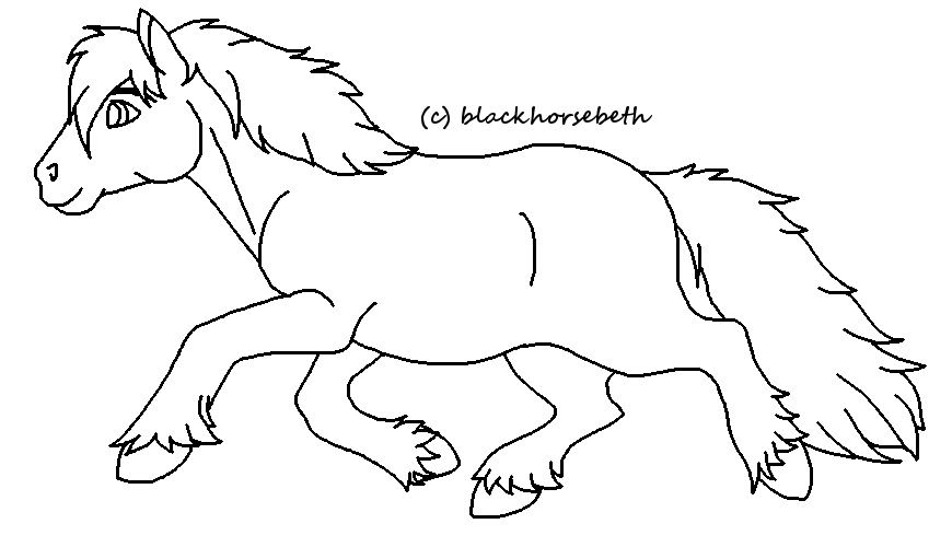 Shetland Lineart