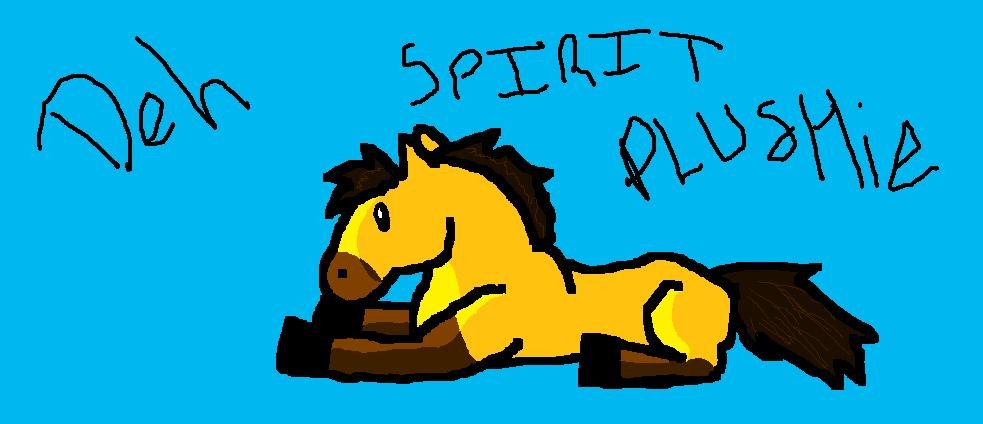 Poorly made spirit plushie