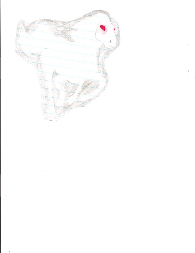 The Running White Mist Ghost