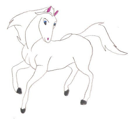 Prancing Snowy