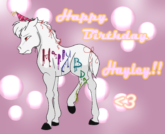 Birthday Gift for Hayley!