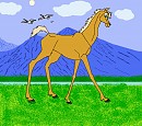 'On the green plains...'