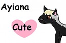 Ayiana as a cute digital drawing!