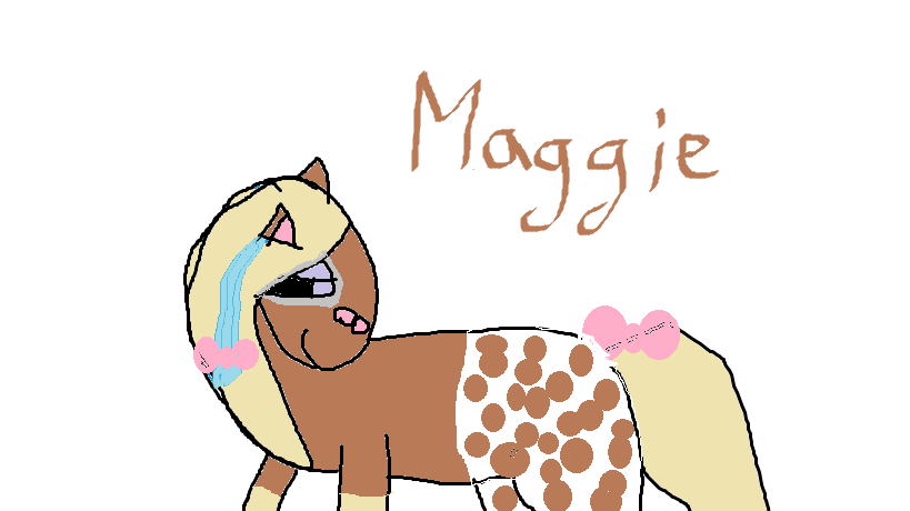 My second drawing of Maggie!