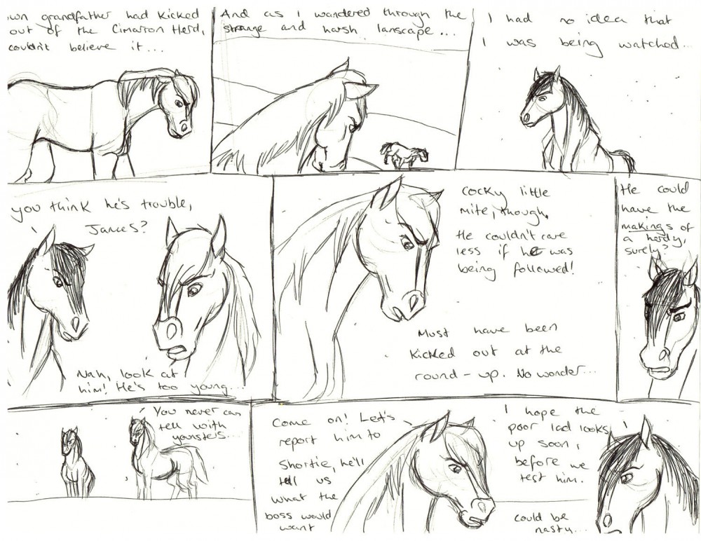 Spuro Draft - Comic Form