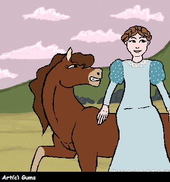 Horse And Her Owner