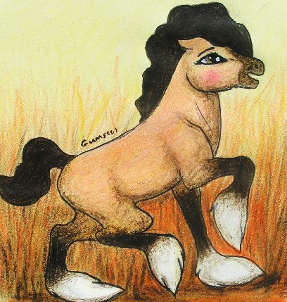 Lemmy as a Foal