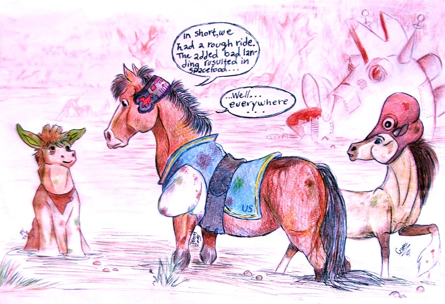 Star Wars Project: Horses in Dagobah