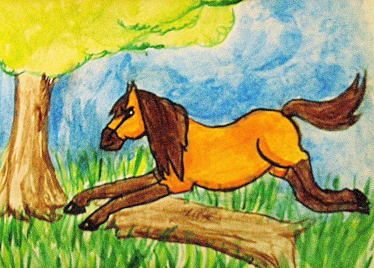 Just a painting of Spirit.