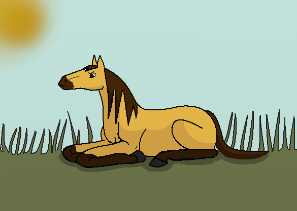 Spirit lying down