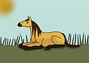 Spirit lying down