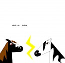 bolter vs. skull