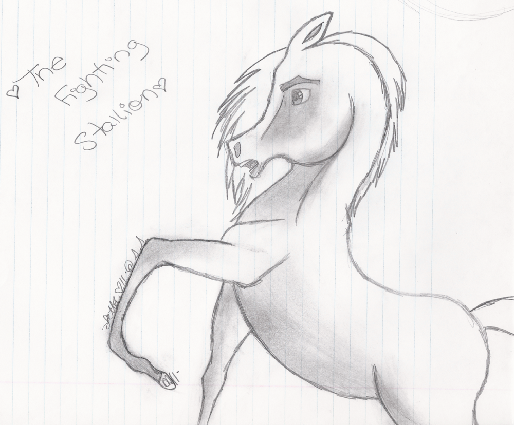 The Fighting Stallion
