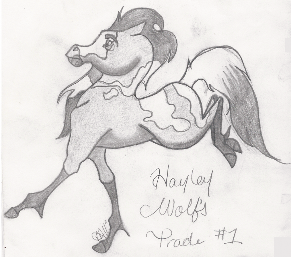 Hayley Wolf Tarde #1~Choice of any horse~Jace