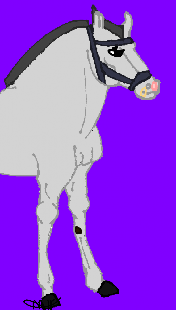 Colored in old drawing