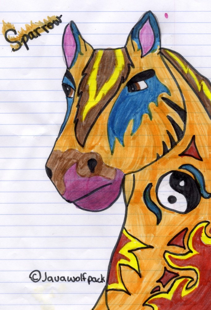 A Random Horse named Sparrow