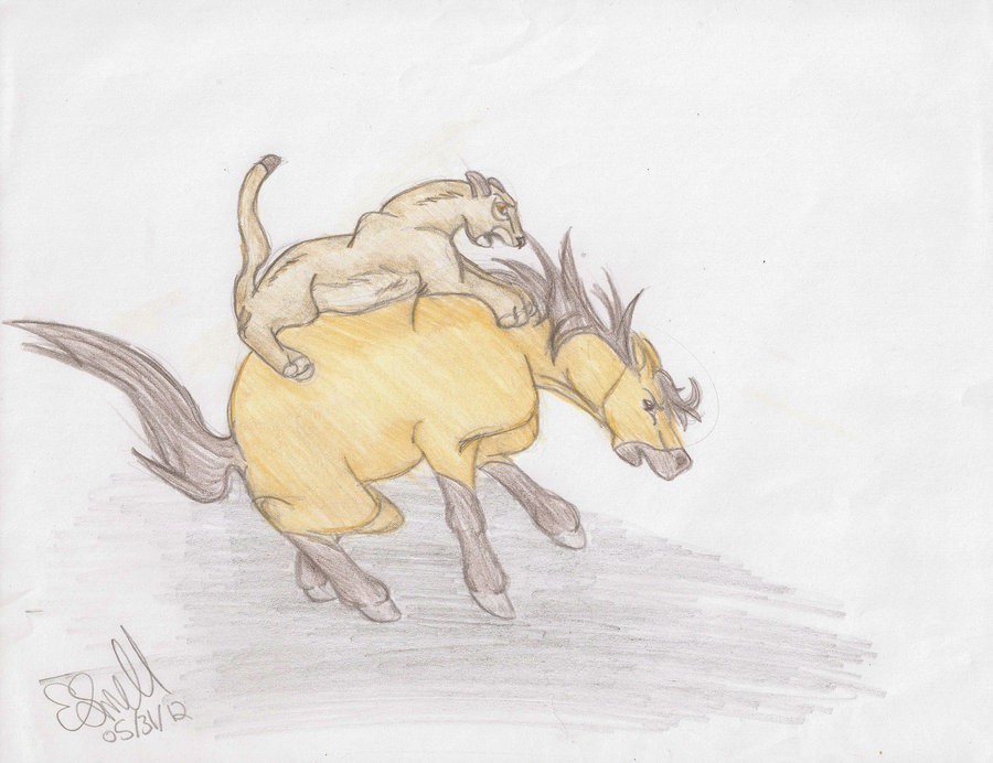 The Fight - Colored Sketch