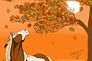 Rain in autumn