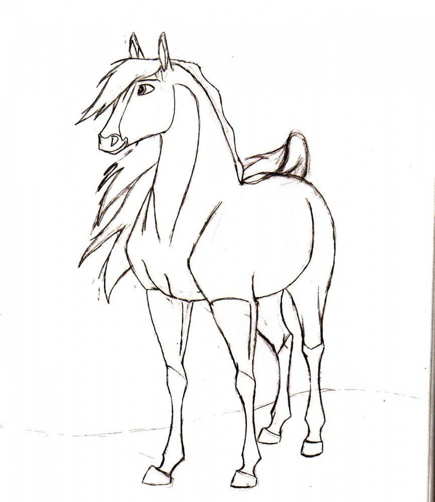 Drawing of spirit