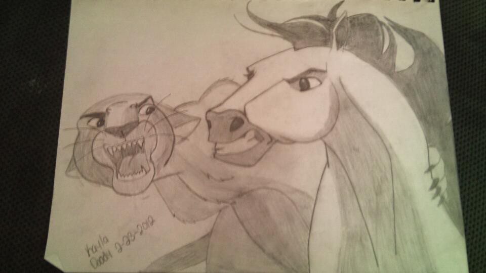 Spirit and Cougar