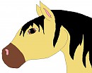 My first paint drawing of Spirit