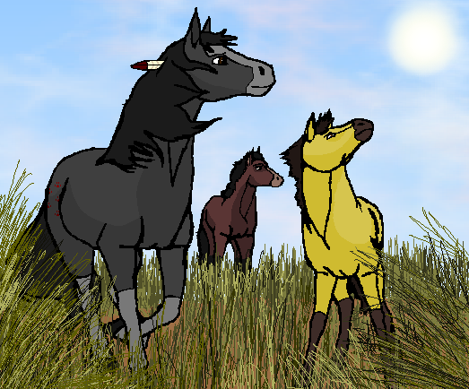 Mikasi, Lonan and Spirit