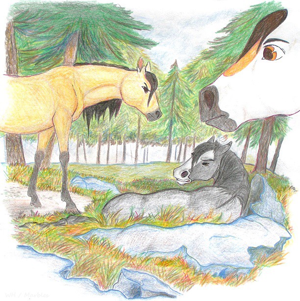 Spirit and Pantha Find Wounded Mikasi