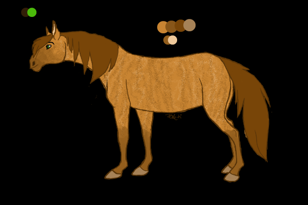 Spirit-Style Horse Commission #1