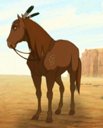 Detail Lakota Horse No.2