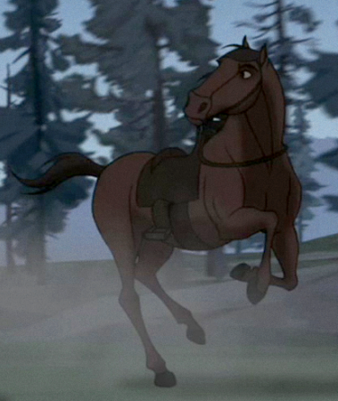 Detail Jake's Horse