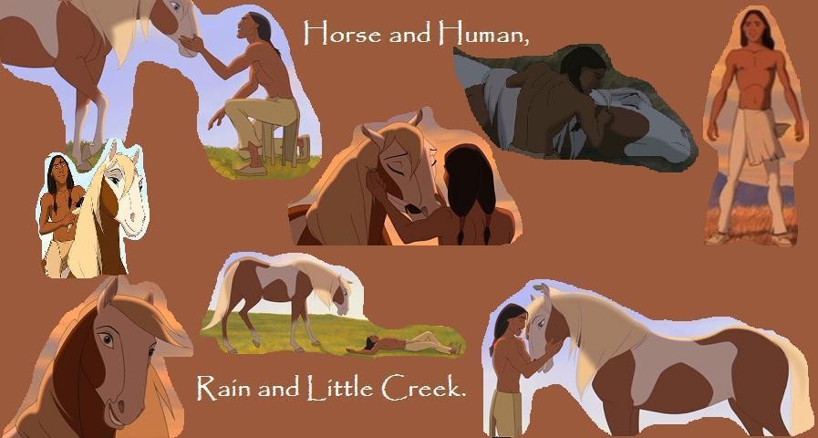 Rain and Little Creek 